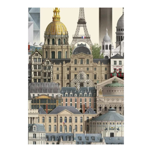 Paris City Poster 50 x 70cm