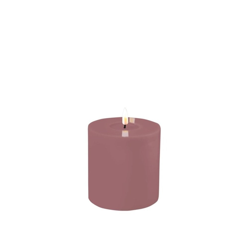 Light purple LED candle