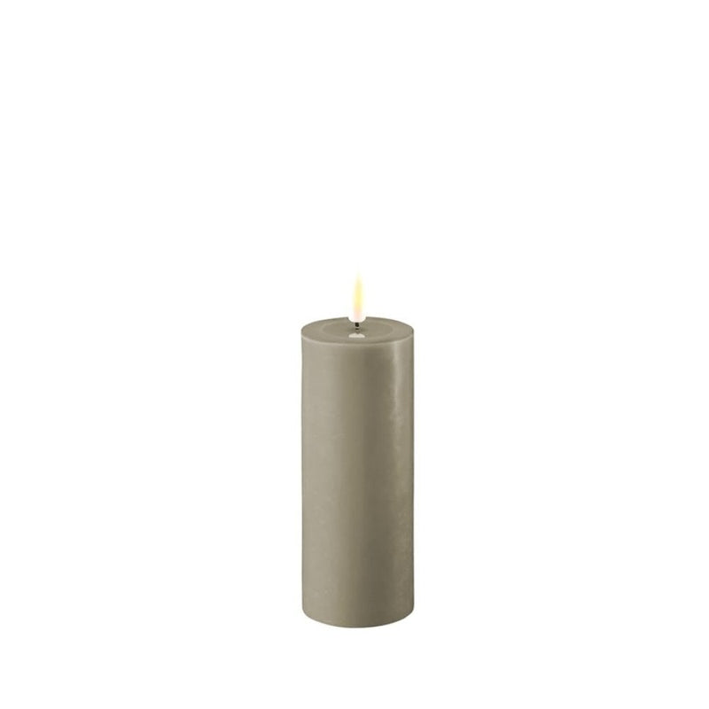 Sand - LED Candle - 5 x 12.5cm