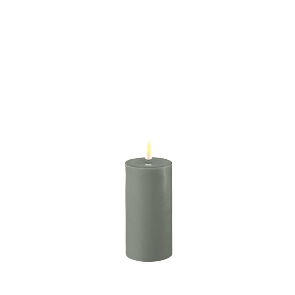 Selvie Green - LED Candle - 5 x 10cm