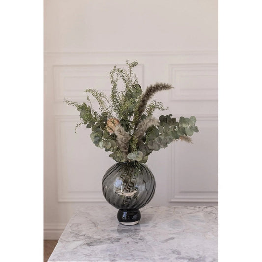 Meadow Swirl Vase - Grey - Large