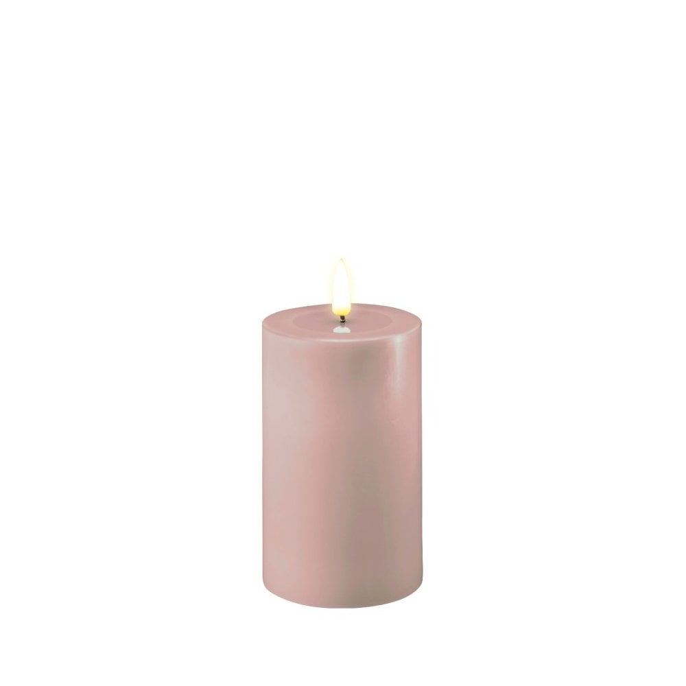 Rose - LED Candle - 7.5 x 12.5cm