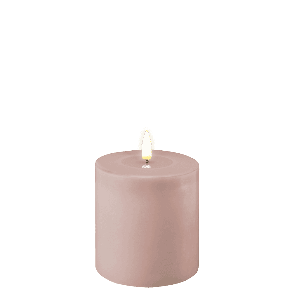 Rose- LED Candle - 10 x 10cm