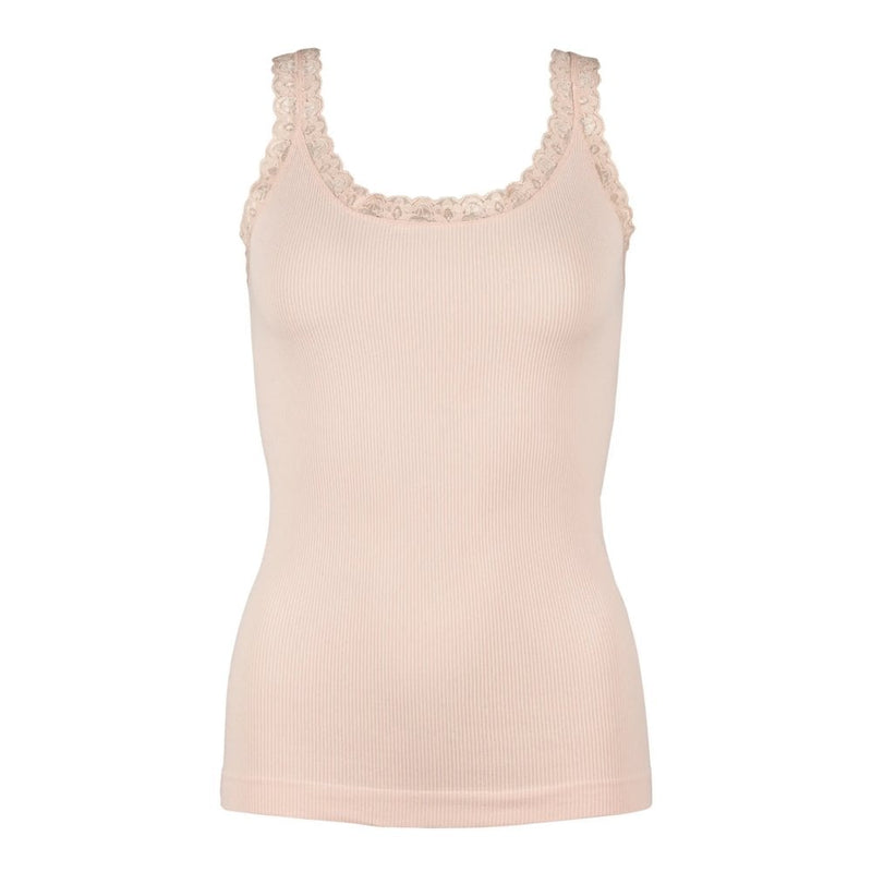 Frida Rib Top - Nude