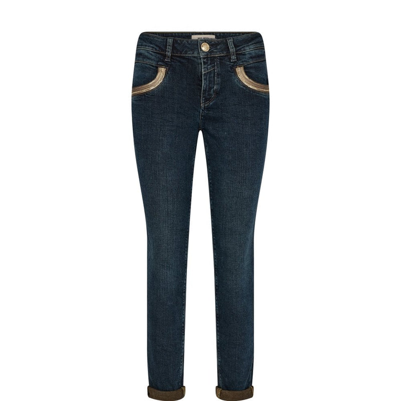 Jeanss - NAOMI RUSTIC JEANS - Dark Blue