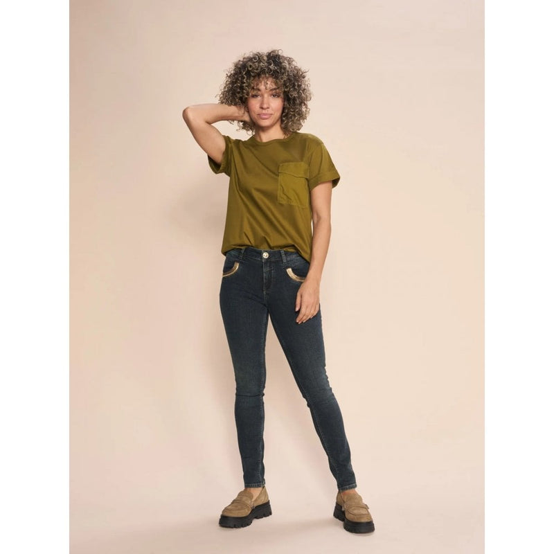 Jeanss - NAOMI RUSTIC JEANS - Dark Blue
