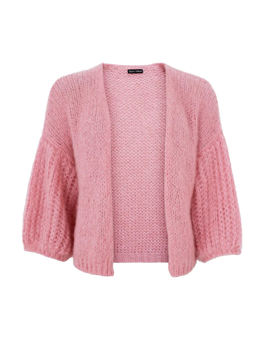 Cardigan - BCCASEY PUFF SLEEVE CARDIGAN - Light Pink