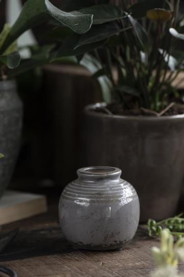 Vase Mini Ceramic - Grey