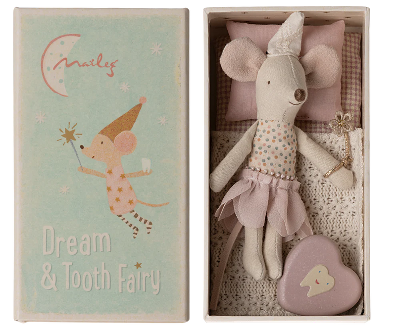 Tooth Fairy in Matchbox - Pink - Little Sister