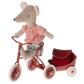 Tricycle Mouse - Big Sister - Red