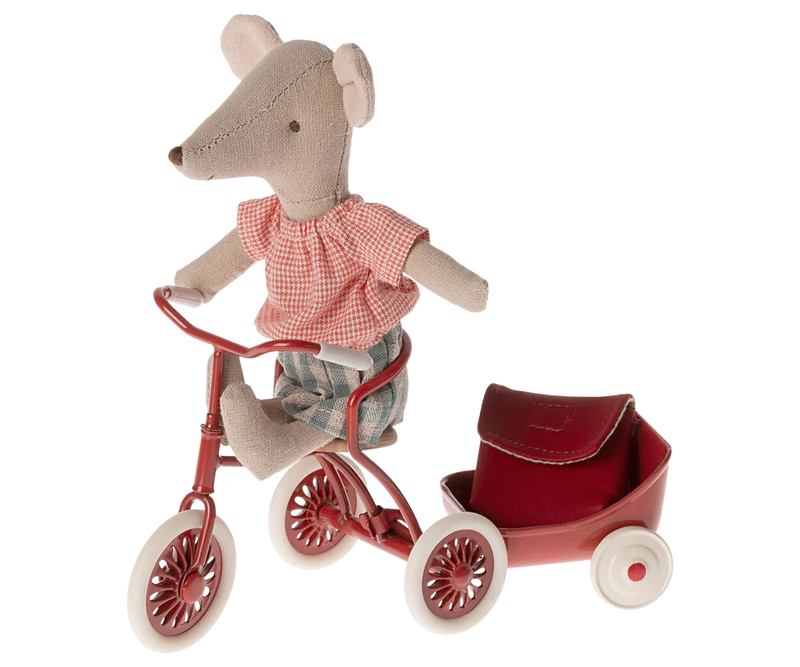 Tricycle Mouse - Big Sister - Red