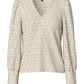 Top - PCCHRISTY NEW LS TOP - Birch
