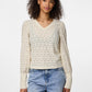 Top - PCCHRISTY NEW LS TOP - Birch