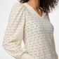 Top - PCCHRISTY NEW LS TOP - Birch