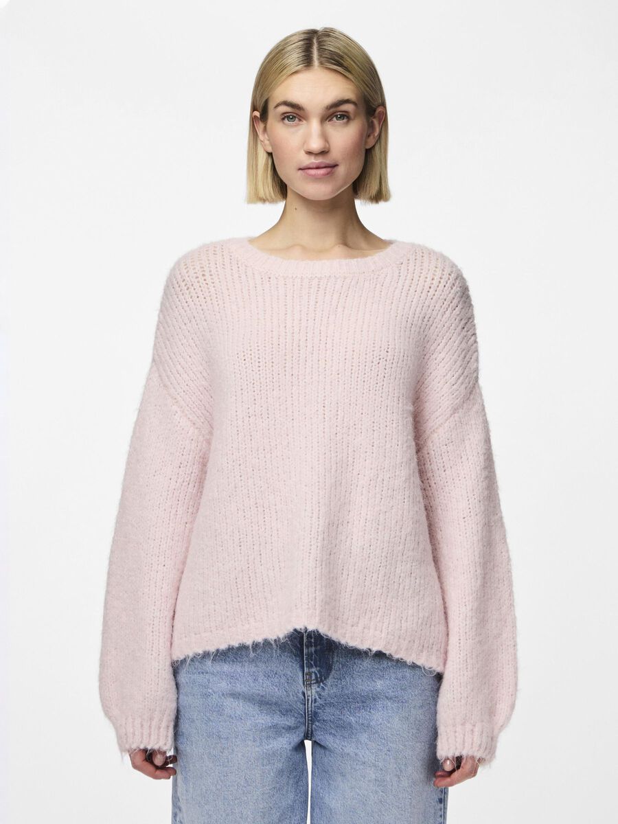Jumper - PCOLLI O-NECK - Pink-A-Boo