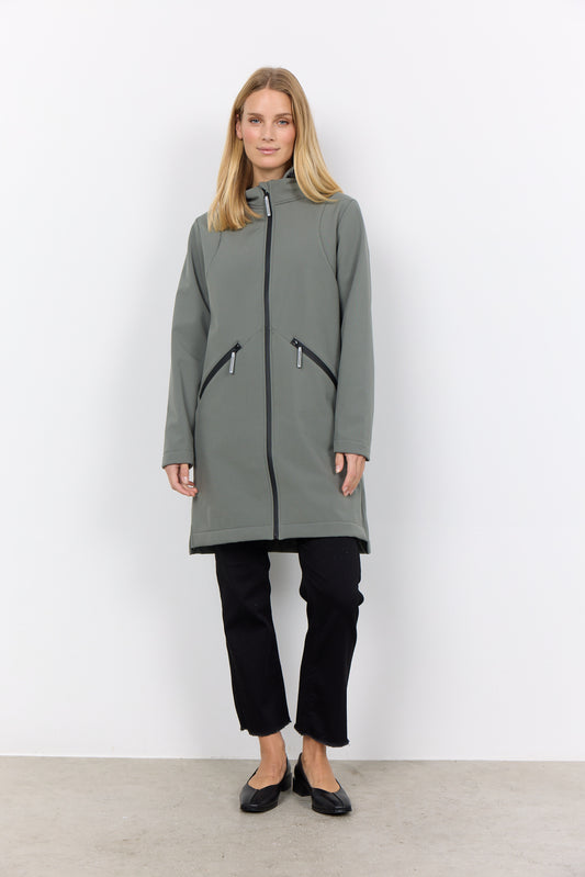 Coat - JULIA 9 - Dusty Green