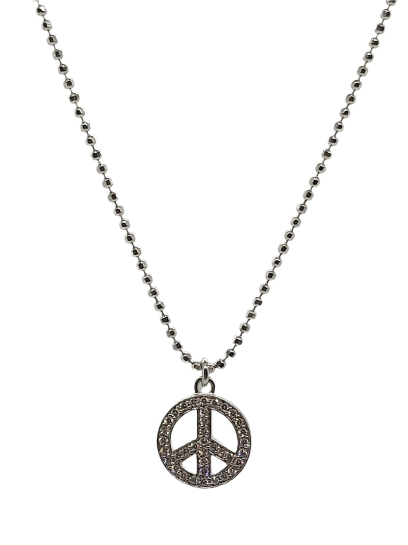 Juleo Jewellery - Sterling Silver - Peace Symbol Necklaces