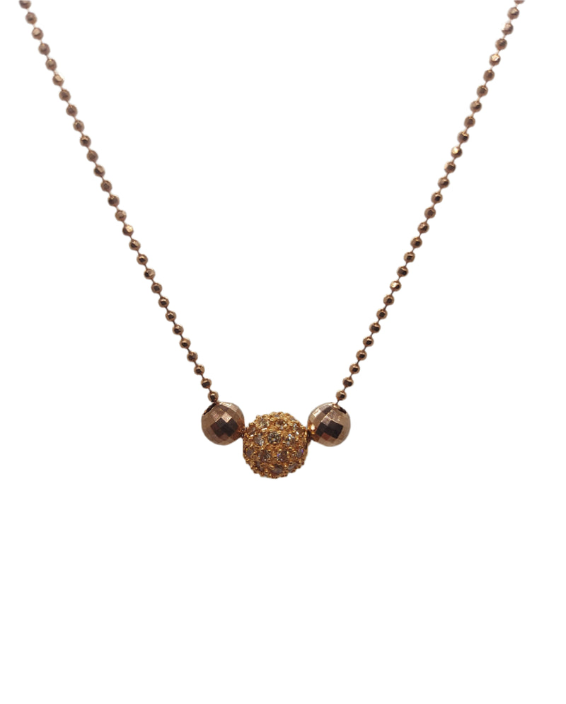 Juleo Jewellery - 18ct Rose Gold Plated - 3 Balls