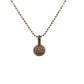 Juleo Jewellery - Pave Sphere Pendant Size 3 Necklace - 80cm