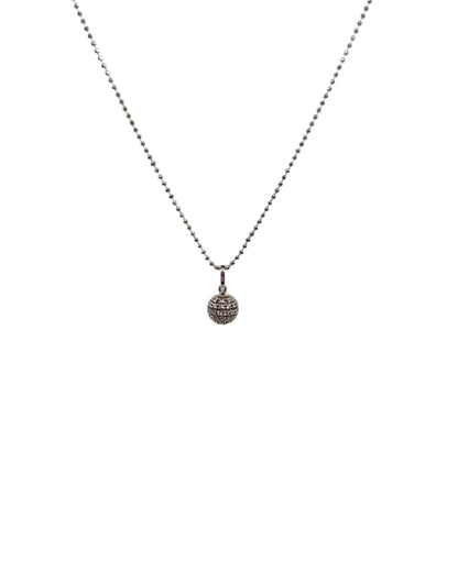 Juleo Jewellery - Pave Sphere Pendant Size 2 Necklace - 80cm