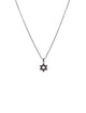 Juleo Jewellery - Open Star Pendant - Black Rhodium Plated