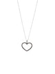 Juleo Jewellery - Large Open Heart Necklace