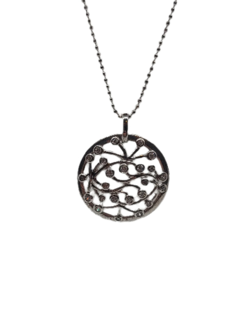 Juleo Jewellery - Circular Intertwining Pendant - Sterling Silver