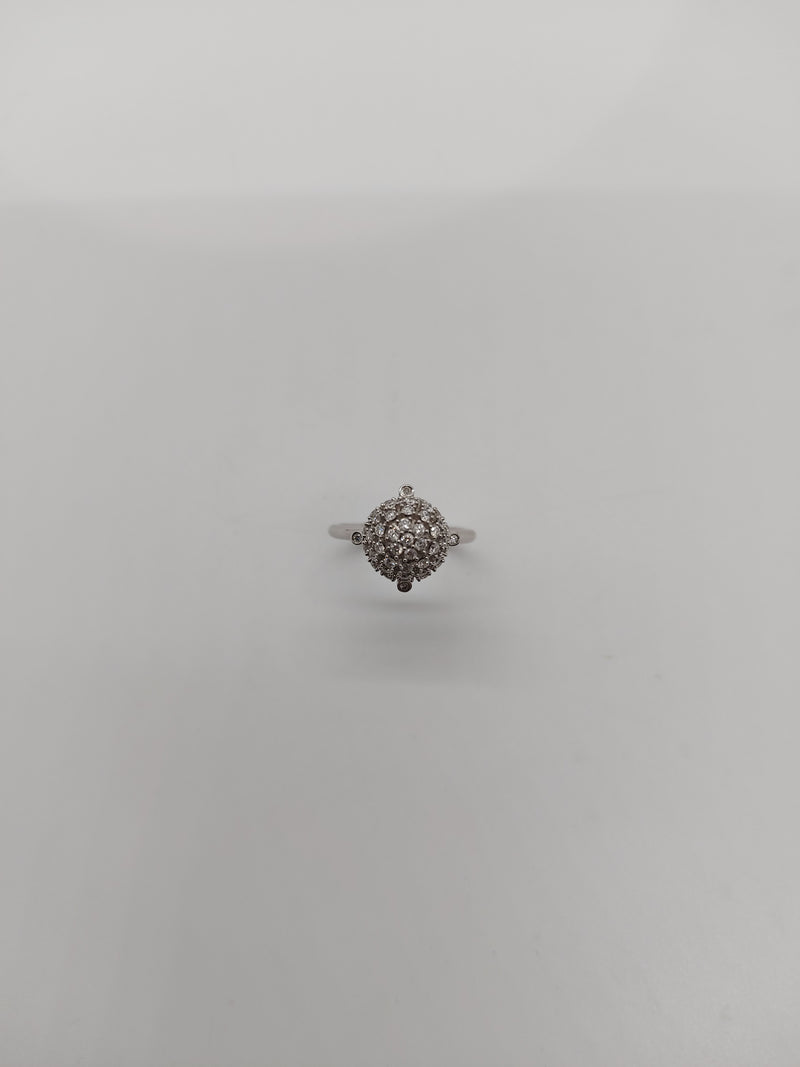 Juleo Jewellery - 10mm Ball Diamond Ring