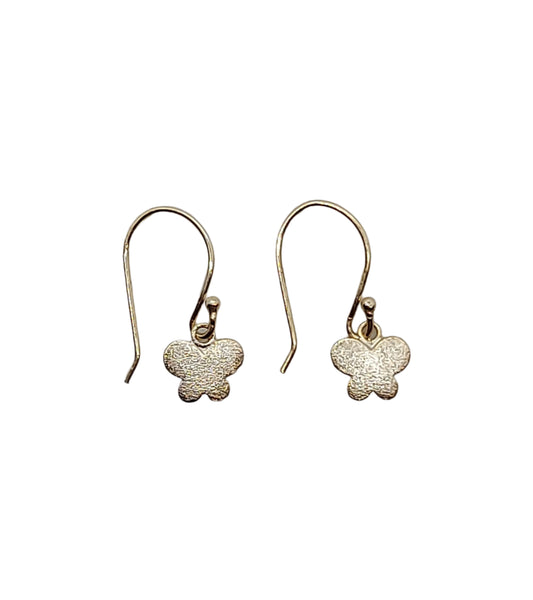 VIA London - Solid Butterfly Hook Earrings