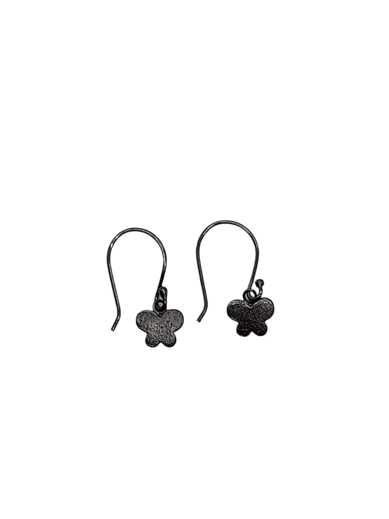 VIA London - Solid Butterfly Hook Earrings