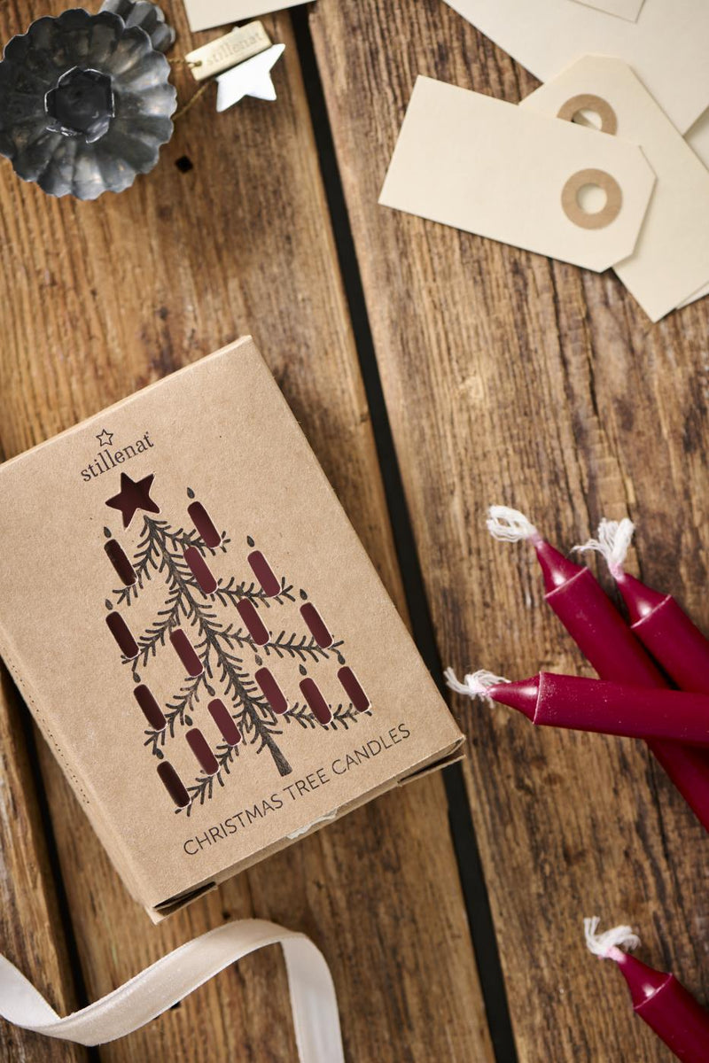 Candles - Box of 12 - Red