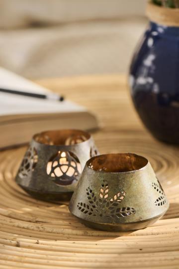 Candle Holder - T-light - Metal