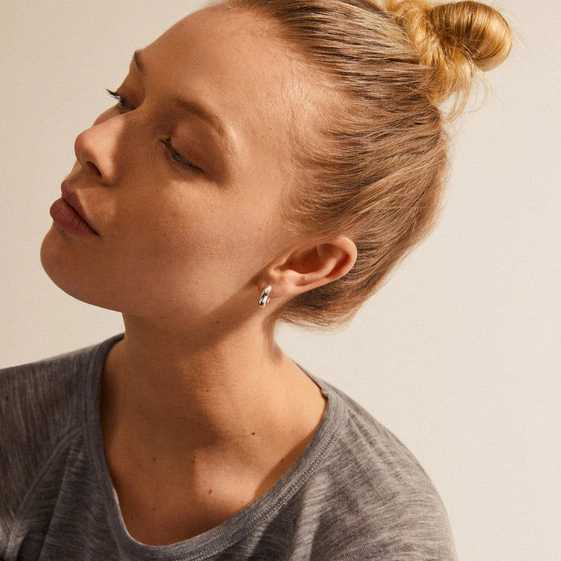 Earrings - AICA - Silver Plated