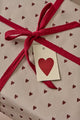 Gift Wrap - Red Hearts - 5 Meters