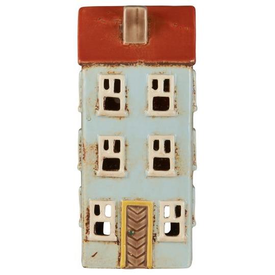 T-light House - Yellow Door