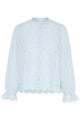 Blouse - IVETA - Broderie Anglaise - Chambray Blue