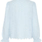 Blouse - IVETA - Broderie Anglaise - Chambray Blue