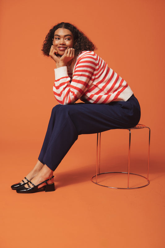 Jumper - IBENMEISZ PULLOVER - Flame Scarlet
