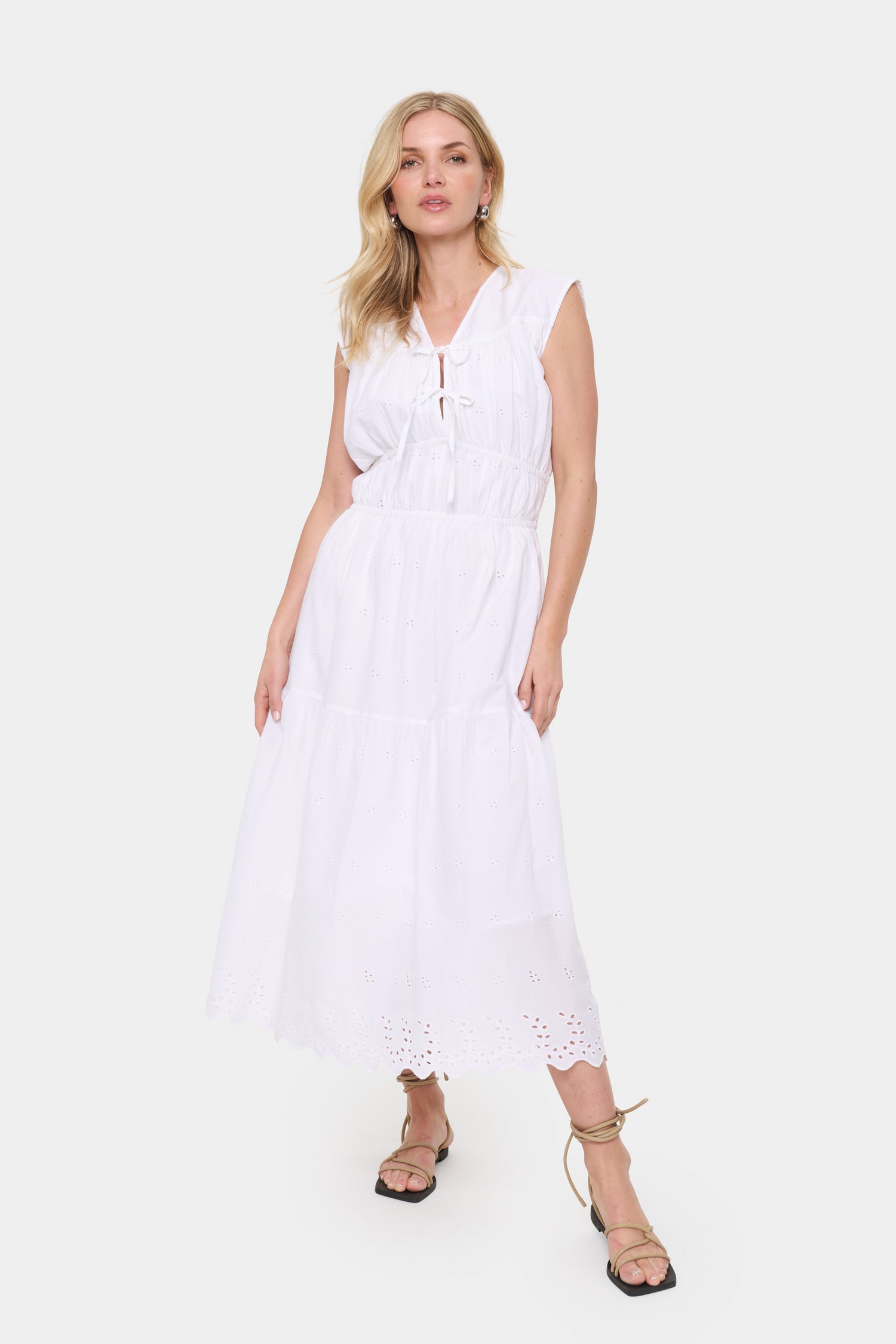 Dress - KAITASZ DRESS - Bright White