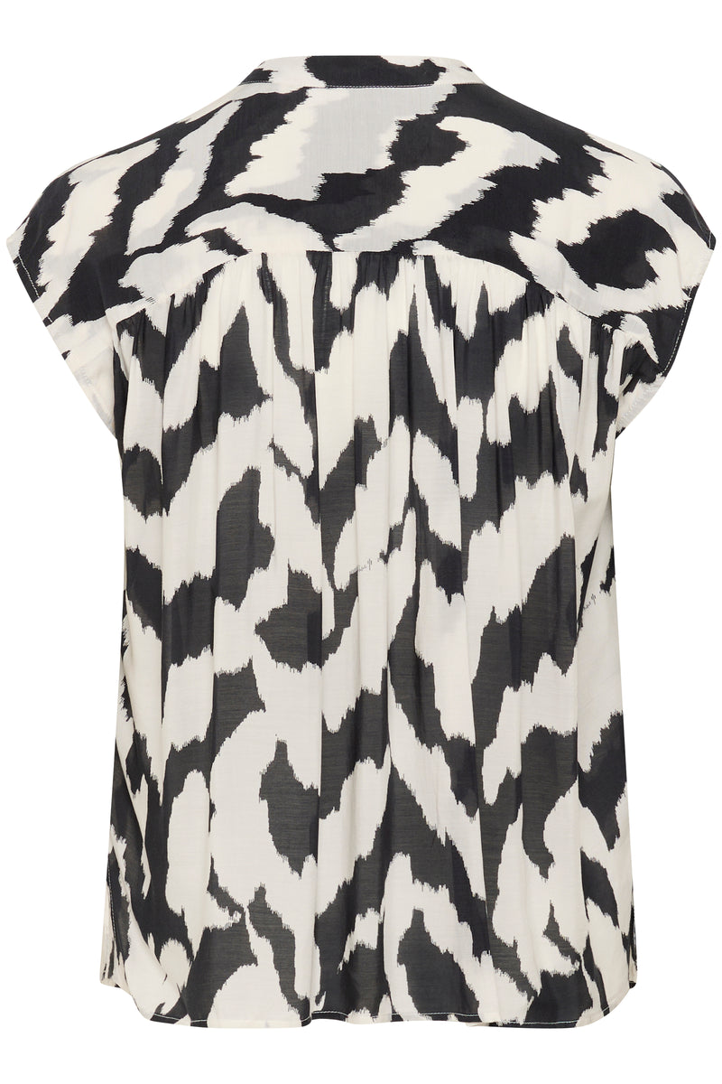 Blouse - KELSIESZ - Black Monochrom