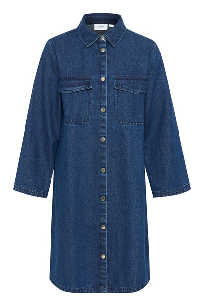 Dress - ZHIVASZ - Medium Blue Denim - LB