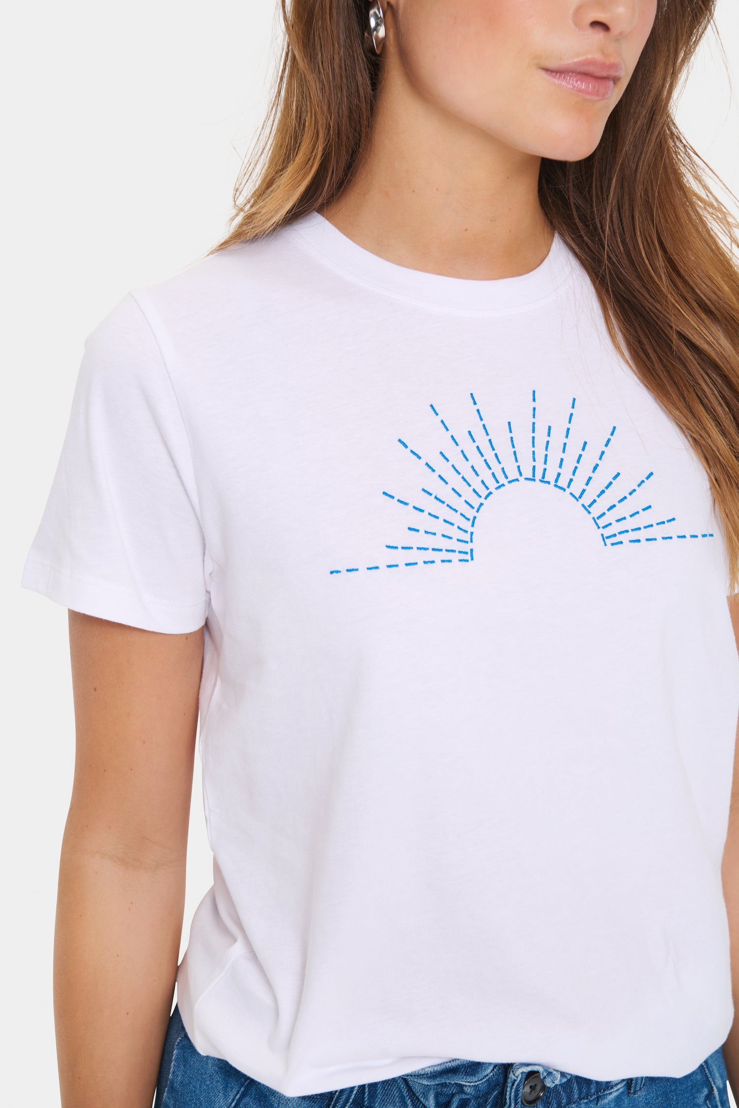 Top - KANVASZ T-SHIRT - Campanula - LB