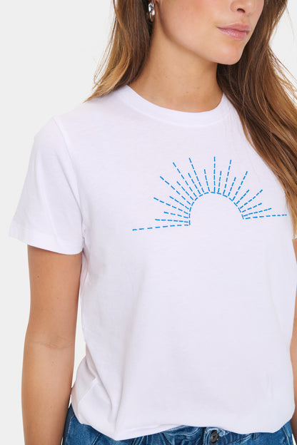 Top - KANVASZ T-SHIRT - Campanula - LB