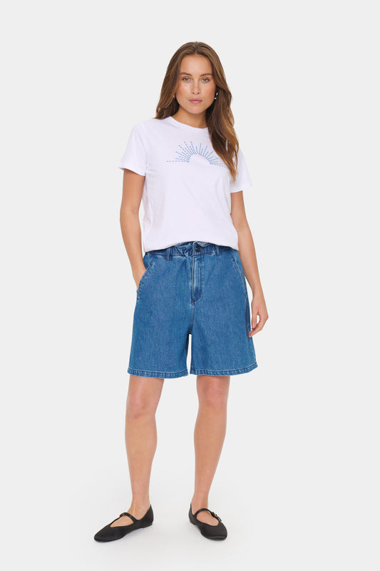 Top - KANVASZ T-SHIRT - Campanula - LB