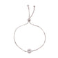 Bracelet - SARA - Rhodium Plated