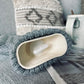 Hot Water Bottle - Knitted - Grey