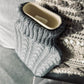 Hot Water Bottle - Knitted - Grey