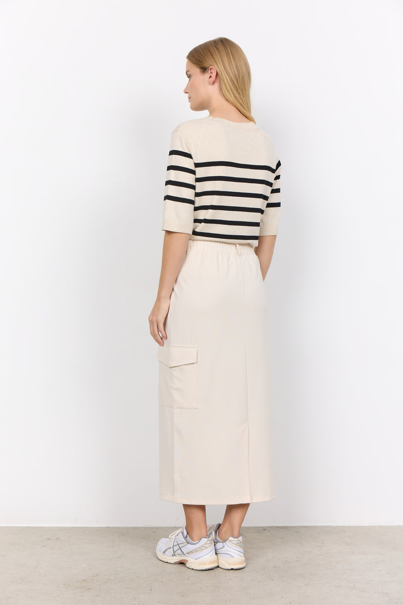 Jumper - SC-DOLLIE STRIPE - Cream