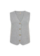 Waistcoat- SC-ILIA 1 - Light Grey