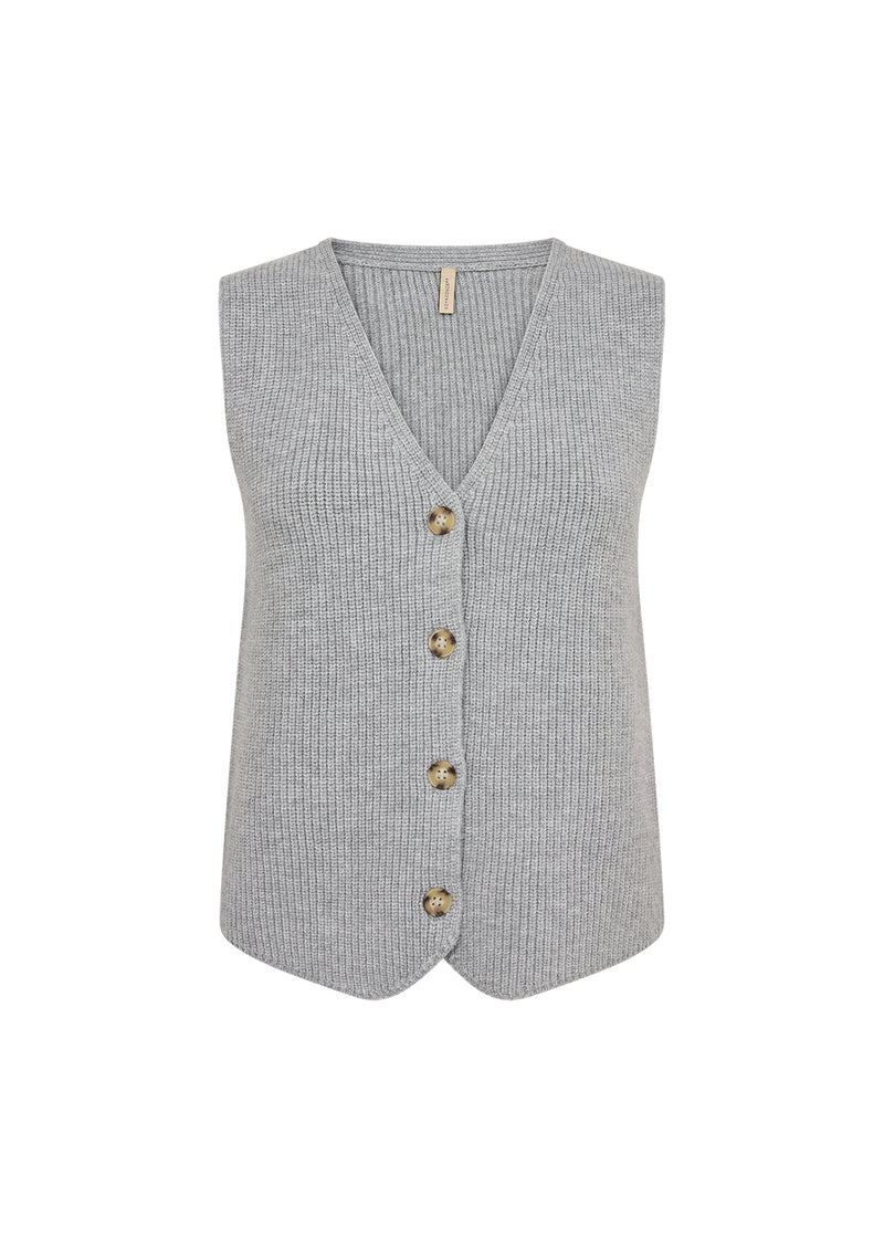 Waistcoat- SC-ILIA 1 - Light Grey